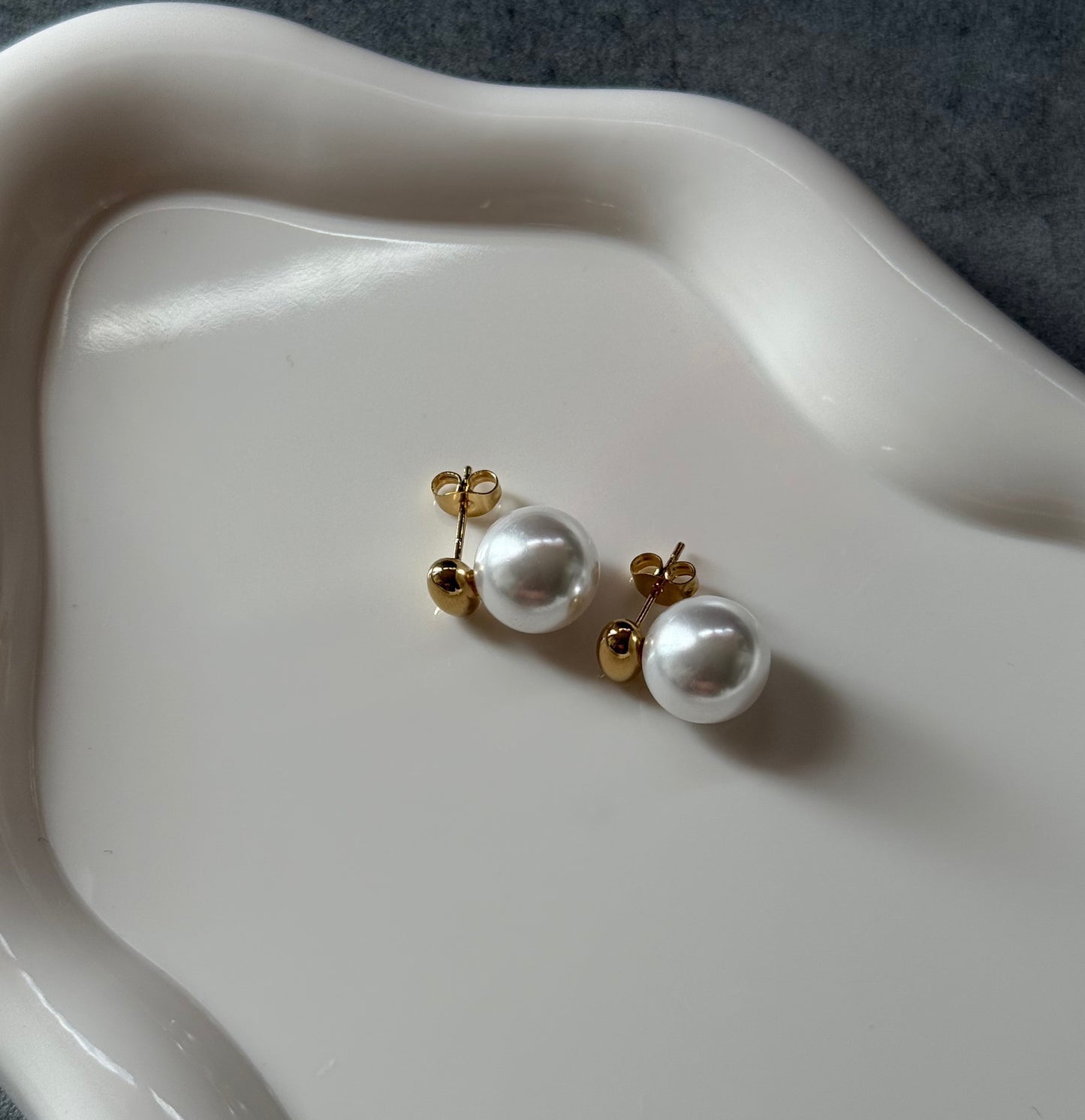 Boucles d’oreilles Jade 🤍